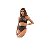Subblime - 952082 Set De Rejilla Con Brillantes Negro Talla Única |