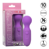 CALEXOTICS - FIRST TIME WIEDERAUFLADBARES MASSAGERÄT 10 VIBRATIONEN LILA