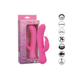 Calexotics - First Time Vibrator Rabbit Wiederaufladbar Rosa |