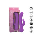 Calexotics - First Time Vibrador Complaciente Recargable Morado |