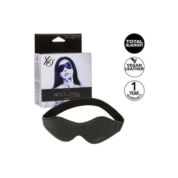 CALEXOTICS - NOCTURNAL MASCHERA IN PVC PELLE NERA - Maschere intere