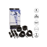 Calexotics - Nocturnal Ceinture De Lit Réglable En Cuir Noir |
