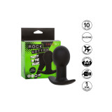 Calexotics - Rock Bottom Anal Plug 10 Vibrations Silicone Black |