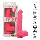 CALEXOTICS - STUDS VIBRATEUR RÉALISTE 10 VIBRATIONS ROSE