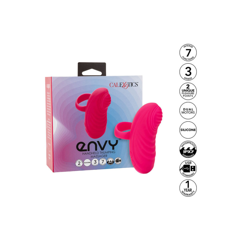 Calexotics - Envy Handheld Rolling Ball Massager 7 Vibrations Pink