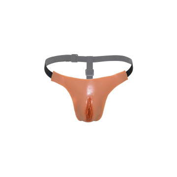 Hidden Desire - Alter Ego Tanga Vagina Abierta Ajustable Natural |