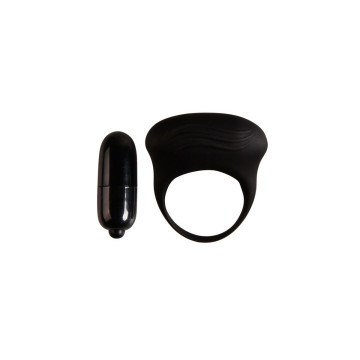 Pretty Love - Bertram Anillo Vibrador Negro | Vybes.it