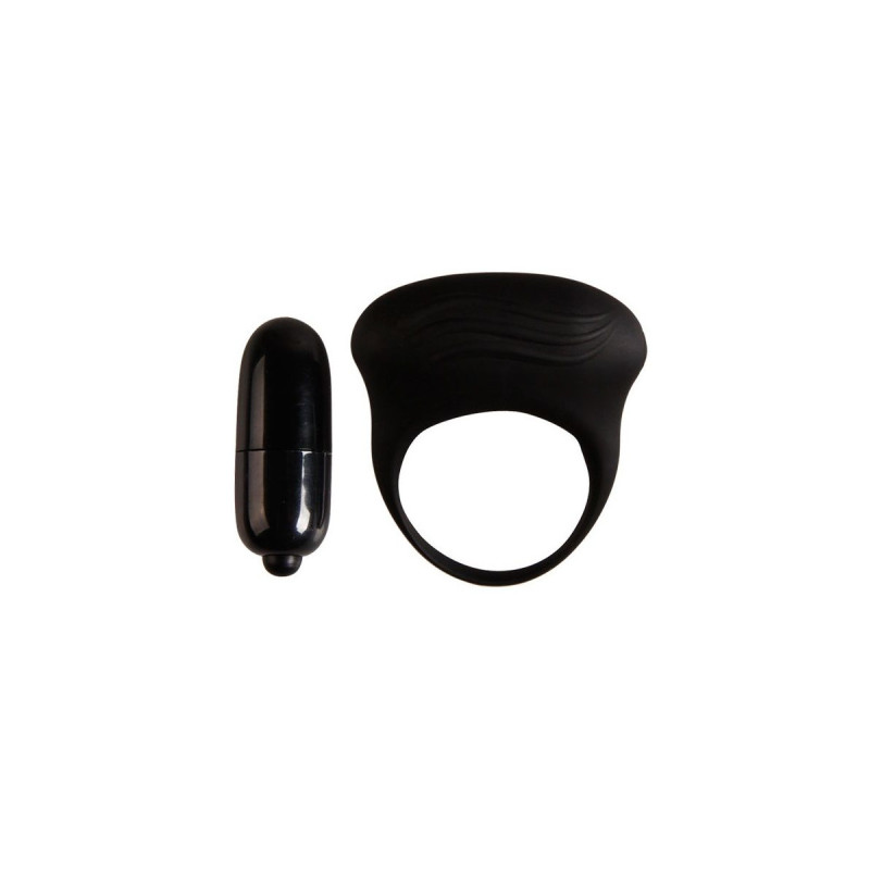 Pretty Love - Bertram Anillo Vibrador Negro | Vybes.it