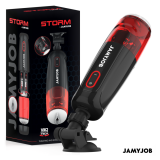 JAMYJOB - STORM MASTURBATORE VAGINALE AUTOMATICO CON 10 MODALITÀ, ROTAZIONE E SPINTA
