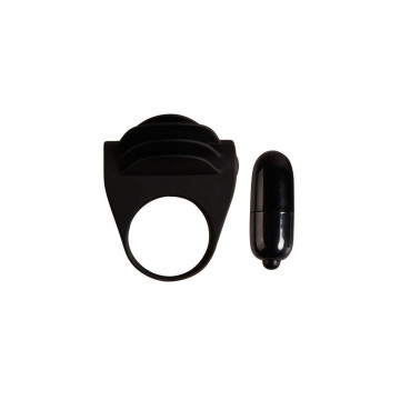 Pretty Love - Chester Anillo Vibrador Negro | Vybes.it