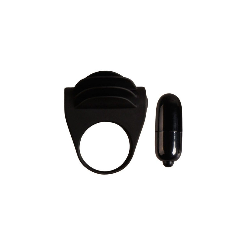 Pretty Love - Chester Anillo Vibrador Negro | Vybes.it