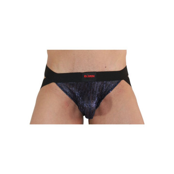 BURN - 006 JOCK GLÄNZEND BLAU / SCHWARZ S - /product_models/2887 - Jo…