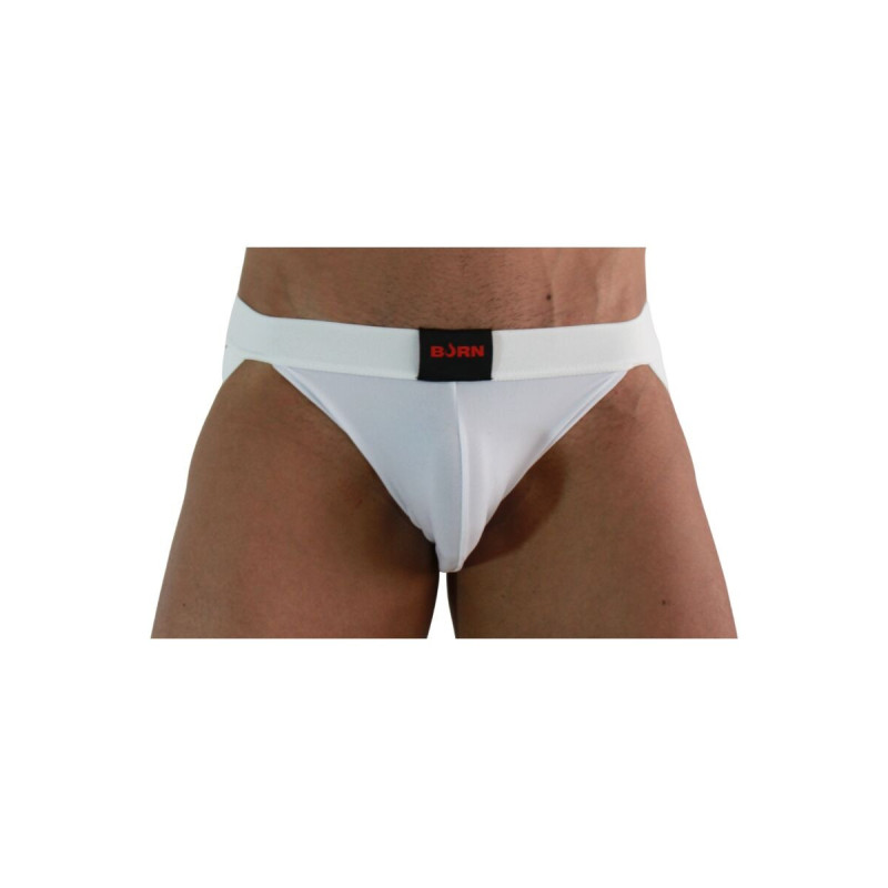 BURN - 007 JOCK LYCRA BIANCO S - /product_models/2888 - Sospensori