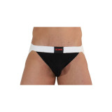 BURN - 004 JOCK NOIR BRILLANT / BLANC L - /product_models/2885 - Jock…