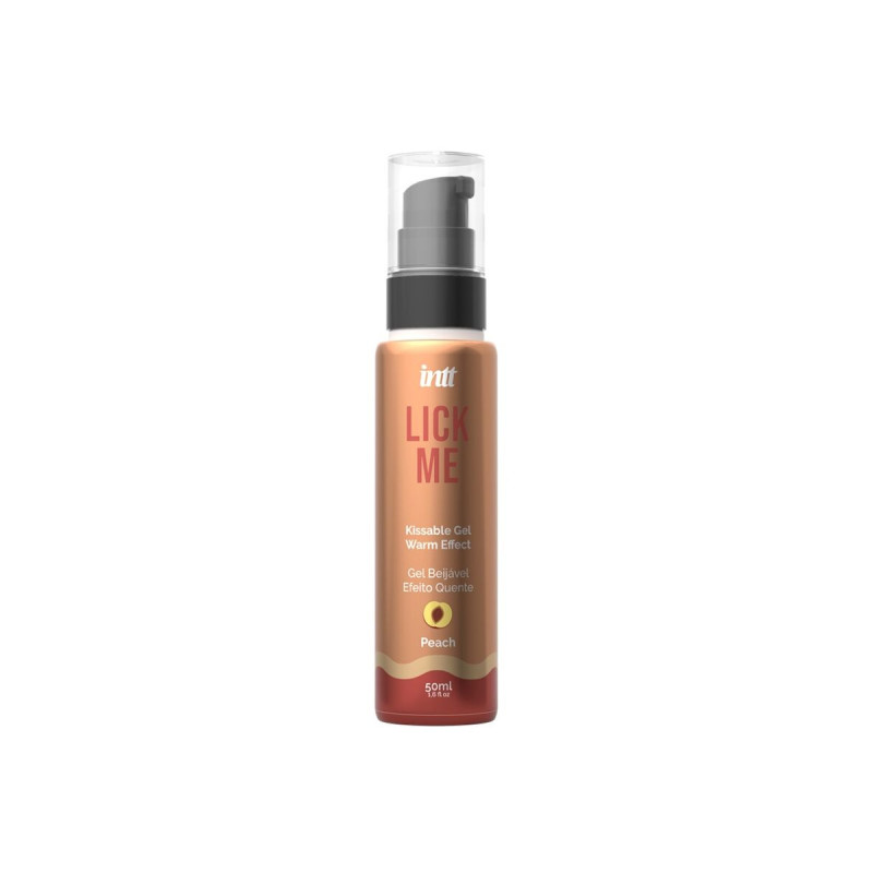 INTT - GEL ALIMENTARE LICK ME PEACH EFFETTO CALORE - INTT LUBRICANTS…