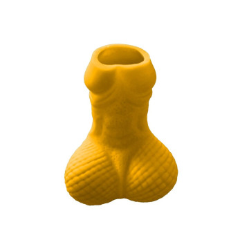 DIABLO PICANTE - VERRE LIQUEUR PÉNIS JAUNE - Jeux d'adieu simples