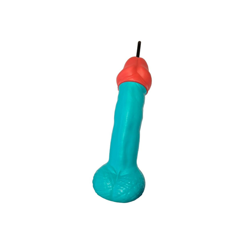 DIABLO PICANTE - BLUE PLASTIC PENIS CUP - Single Farewell Games