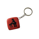DIABLO PICANTE - PORTACHIAVI DADO ROSSO CON POSE - Accessori