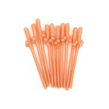 DIABLO PICANTE - 10 PAILLES EN FORME DE PÉNIS - Pailles sexuelles drô…