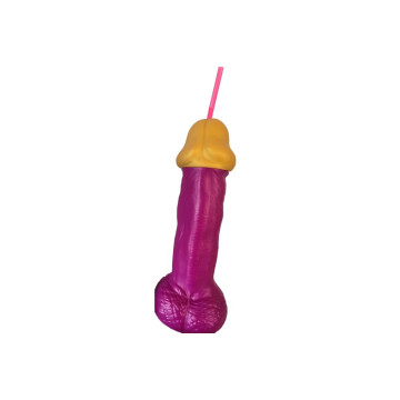 DIABLO PICANTE - PINK KUNSTSTOFF-PENIS AUS GLAS - Zubehör