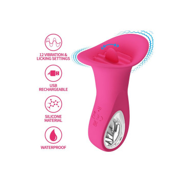 Pretty Love - Clyde Vibrador Oral Lengua Vibradora 12 Vibraciones