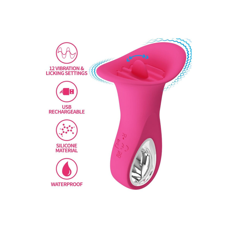 Pretty Love - Clyde Vibrador Oral Lengua Vibradora 12 Vibraciones