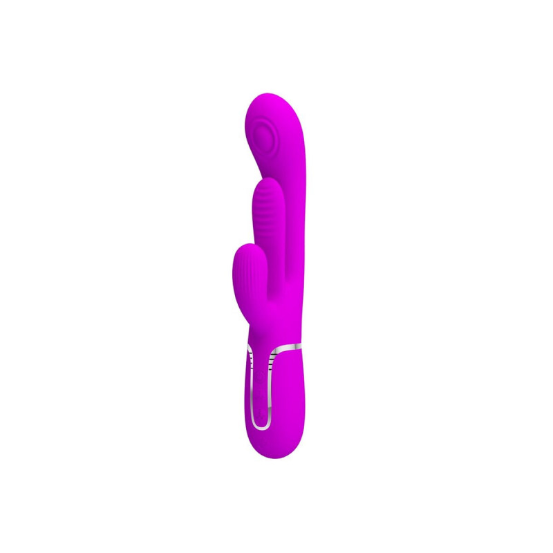 Pretty Love - Shania Triple Vibrador Rabbit Multifunción Rosa |