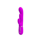 Pretty Love - Shania Triple Vibrador Rabbit Multifunción Rosa |