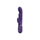 Pretty Love - Shania Triple Vibrador Rabbit Multifunción Morado |