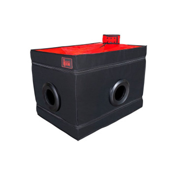 Secret Dome - Kink Club La Niche Cabina Negro & Rojo | Vybes.it