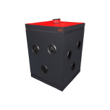 Secret Dome - Kink Club Cabina Scandale Negro & Rojo | Vybes.it