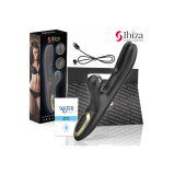 IBIZA - DOPPIO VIBRATORE BLOCCAGGIO NERO - IBIZA TECHNOLOGY - Vibrato…