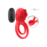 Intense - Gail Rosa Estimuladora 10 Vibraciones Rojo Control Remoto