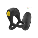 Intense - Alex Vibrateur Double Anneau Pénis 10 Vibrations Noir |