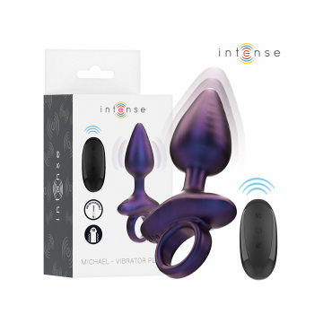 Intense - Michael Plug Anal Vibrant Modèle 2 Télécommande | Vybes.it