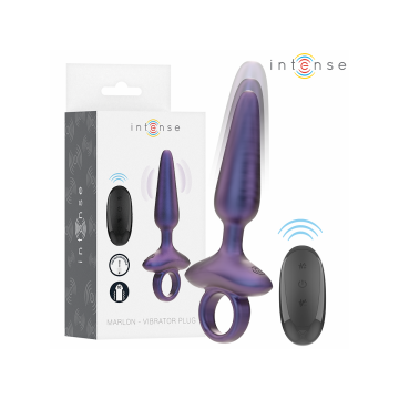 Intense - Marlon Plug Anal Vibrador Modelo 4 Control Remoto |