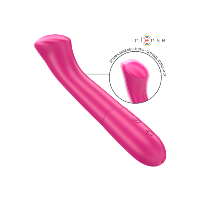 Intense - Paty Vibrador 19 Cm Flexible 10 Vibraciones Modelo 2 Rosa