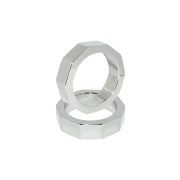 Metal Hard - Anillo Pene Y Testículos Nut 50 Mm | Vybes.it