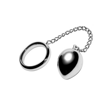 Metal Hard - Cock Ring 50Mm + Cadena Con Bola Metal | Vybes.it