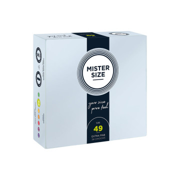 Mister Size - Preservativo Taglia S 49 Mm (36 Unità) | Vybes.it