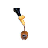 DIABLO PICANTE - GOLDENE WEINKARAFFE IN PENISFORM - Einzelne Abschied…