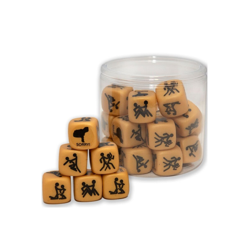 DIABLO PICANTE - POSITIONS DES DÉS D'AMOUR DORÉS - Jeux d'adieu simpl…