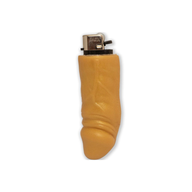DIABLO PICANTE - ACCENDINO RICARICABILE A FORMA DI PENE DORATO - Gioc…