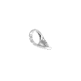 METAL HARD - CAZZO GOCCIA 50MM - Anelli per pene in metallo BDSM