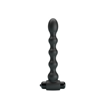 Pretty Love - Lynn Plug Anal Silicona 10 Vibraciones Negro |