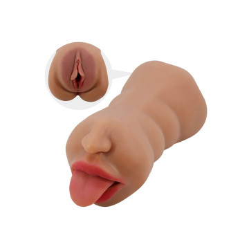 Crazy Bull - Sarah Masturbador Doble Boca & Vagina Natural |