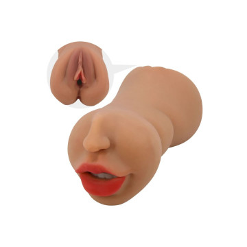 Crazy Bull - Zoey Masturbador Doble Boca & Vagina Natural | Vybes.it