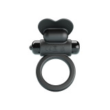 Pretty Love - Debonaire Anillo Vibrador Conejo 10 Vibraciones Negro