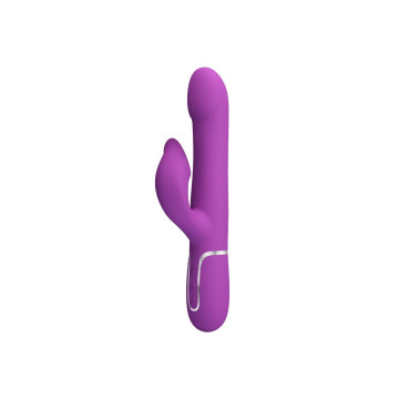 Pretty Love - Vibrador & Estimulador Multifunción 4 En 1 Morado |