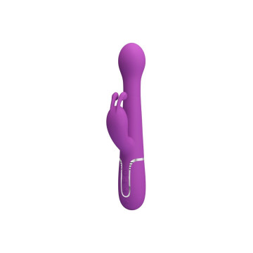 Pretty Love - Dejon Vibrador Rabbit Multifunción 3 En 1 Morado |